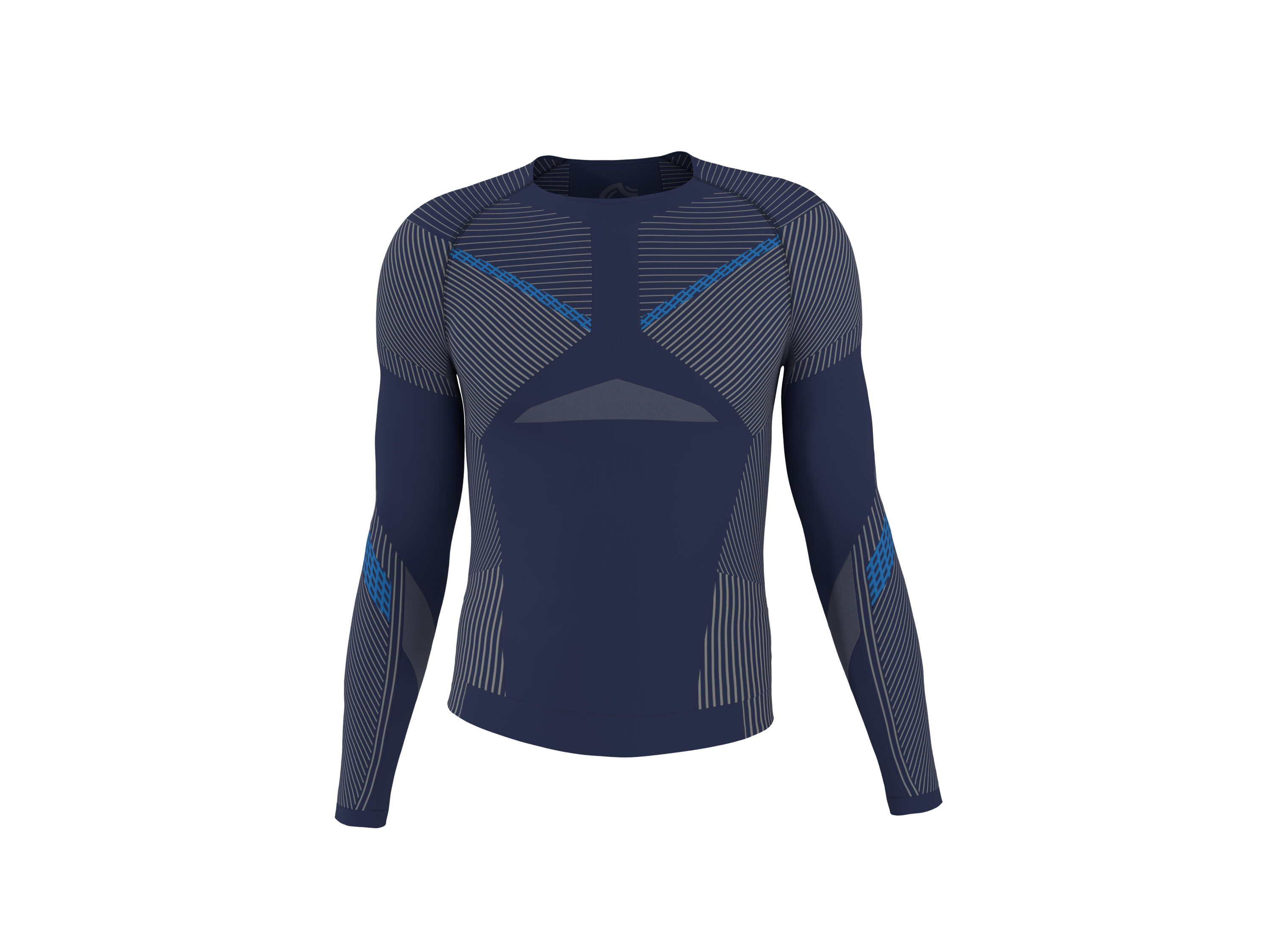 Crivit Koszulka funkcyjna męska Niebieski, 7/Xl