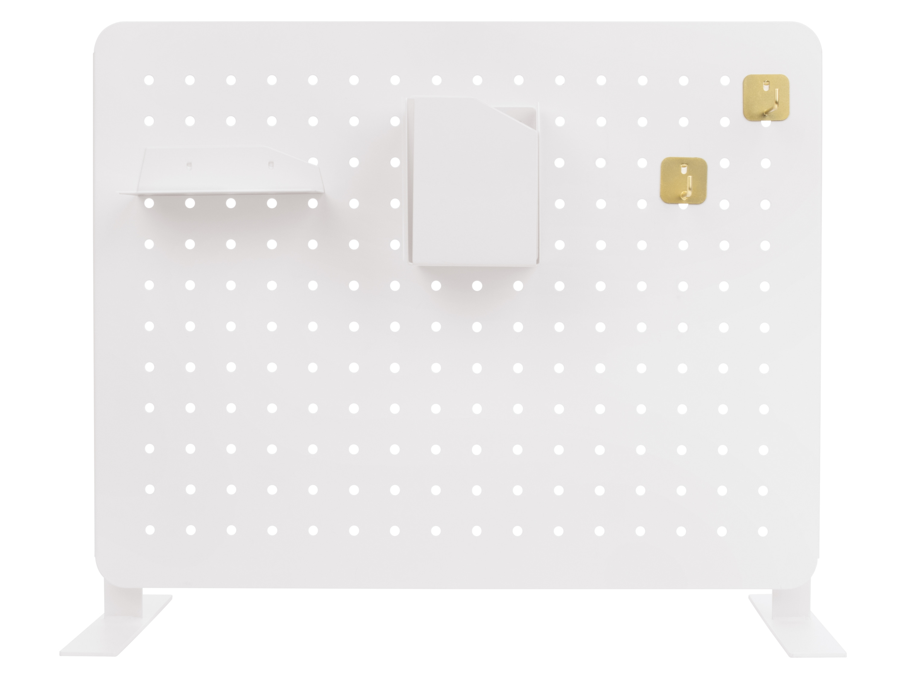 crelando Tablica na pinezki i haczyki Biały