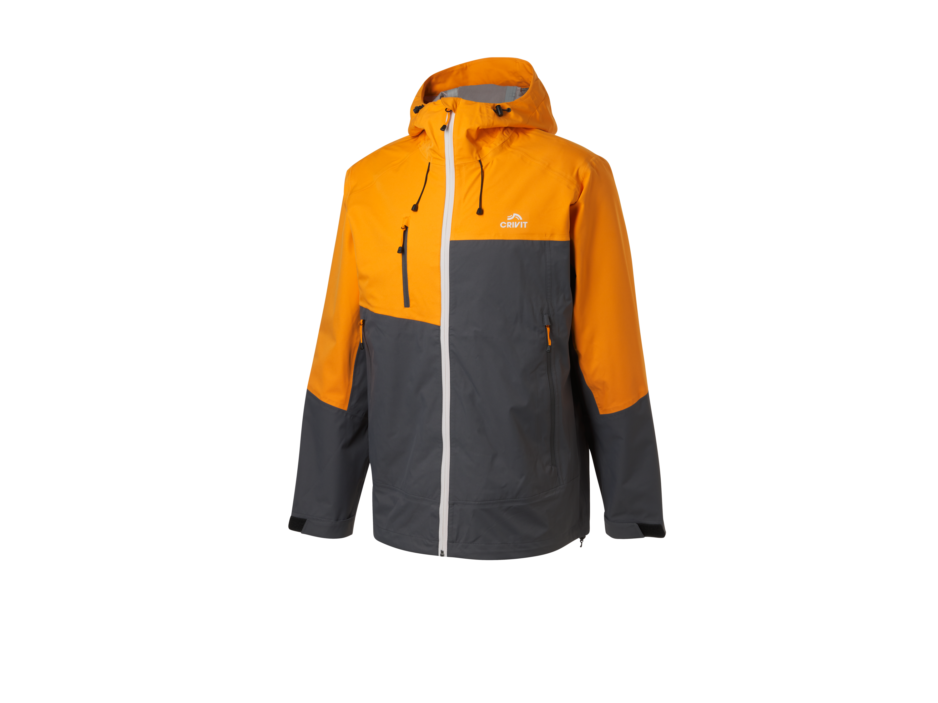 Crivit Kurtka sportowa męska, wiatro- i wodoodporna Pomarańczowy, S 44/46