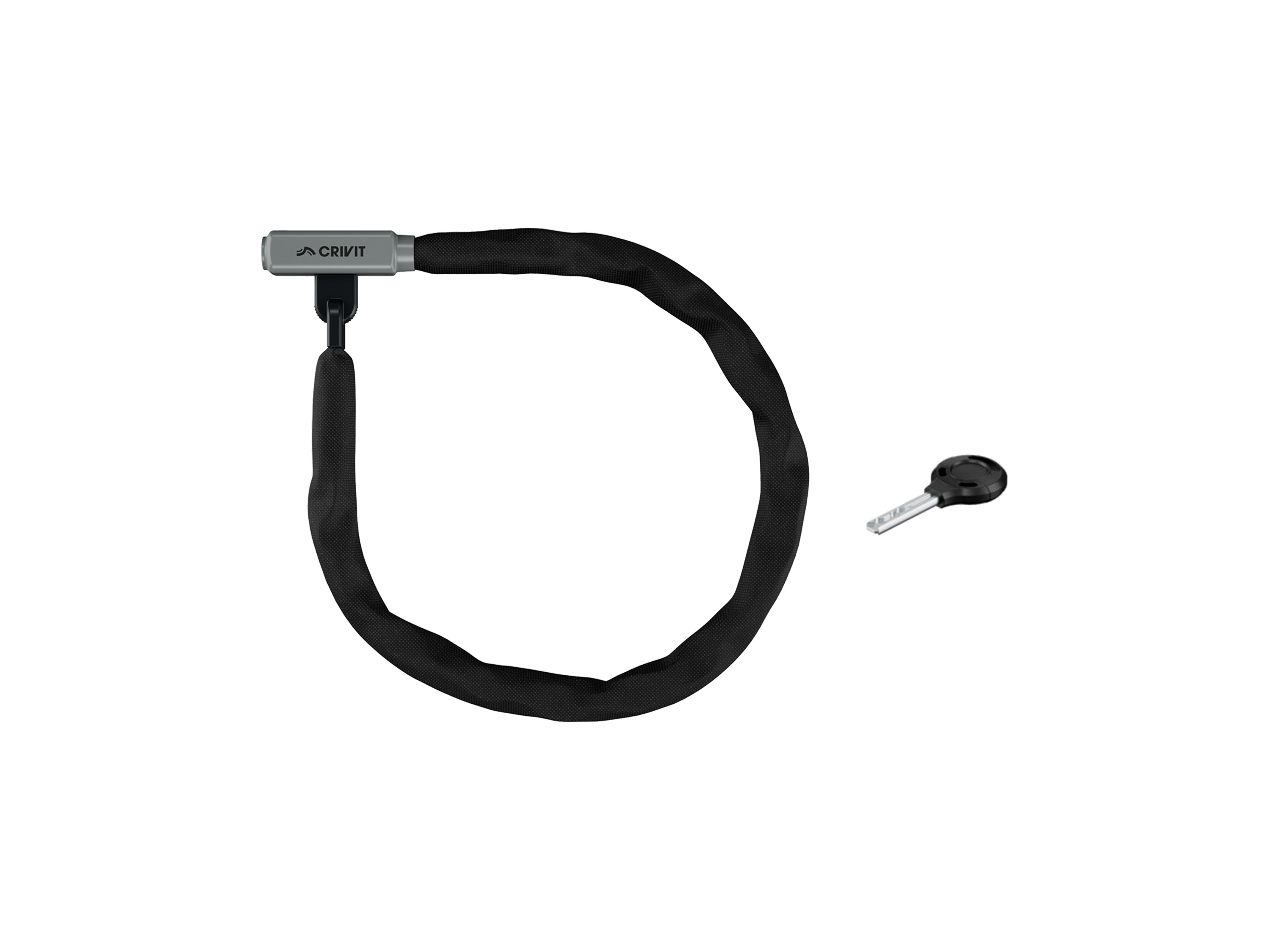 Crivit Składane zapięcie rowerowe / Łańcuchowe zapięcie rowerowe Łańcuch zabezpieczający do roweru