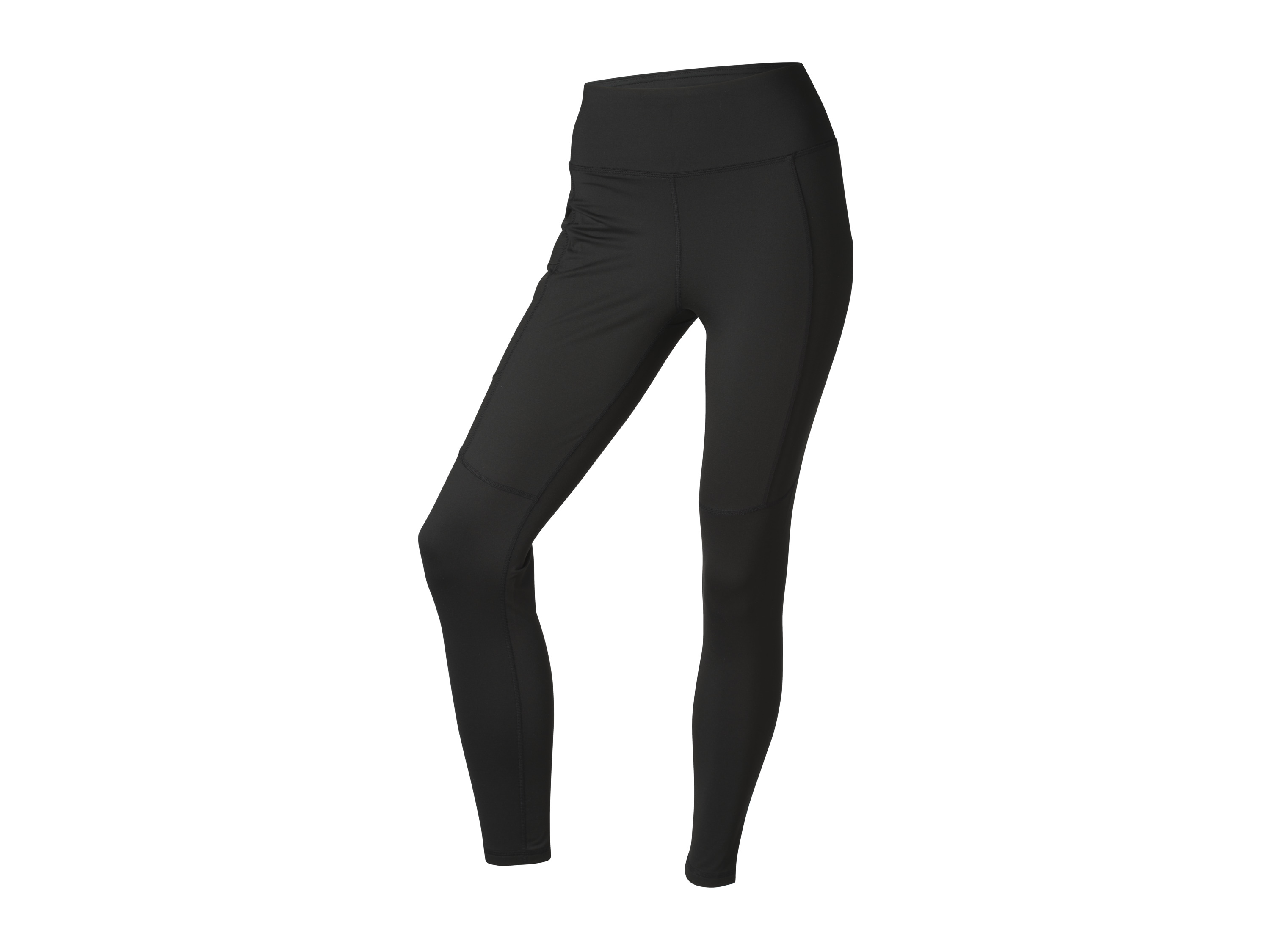 Crivit Legginsy termiczne funkcyjne damskie Czarny, XS 32/34