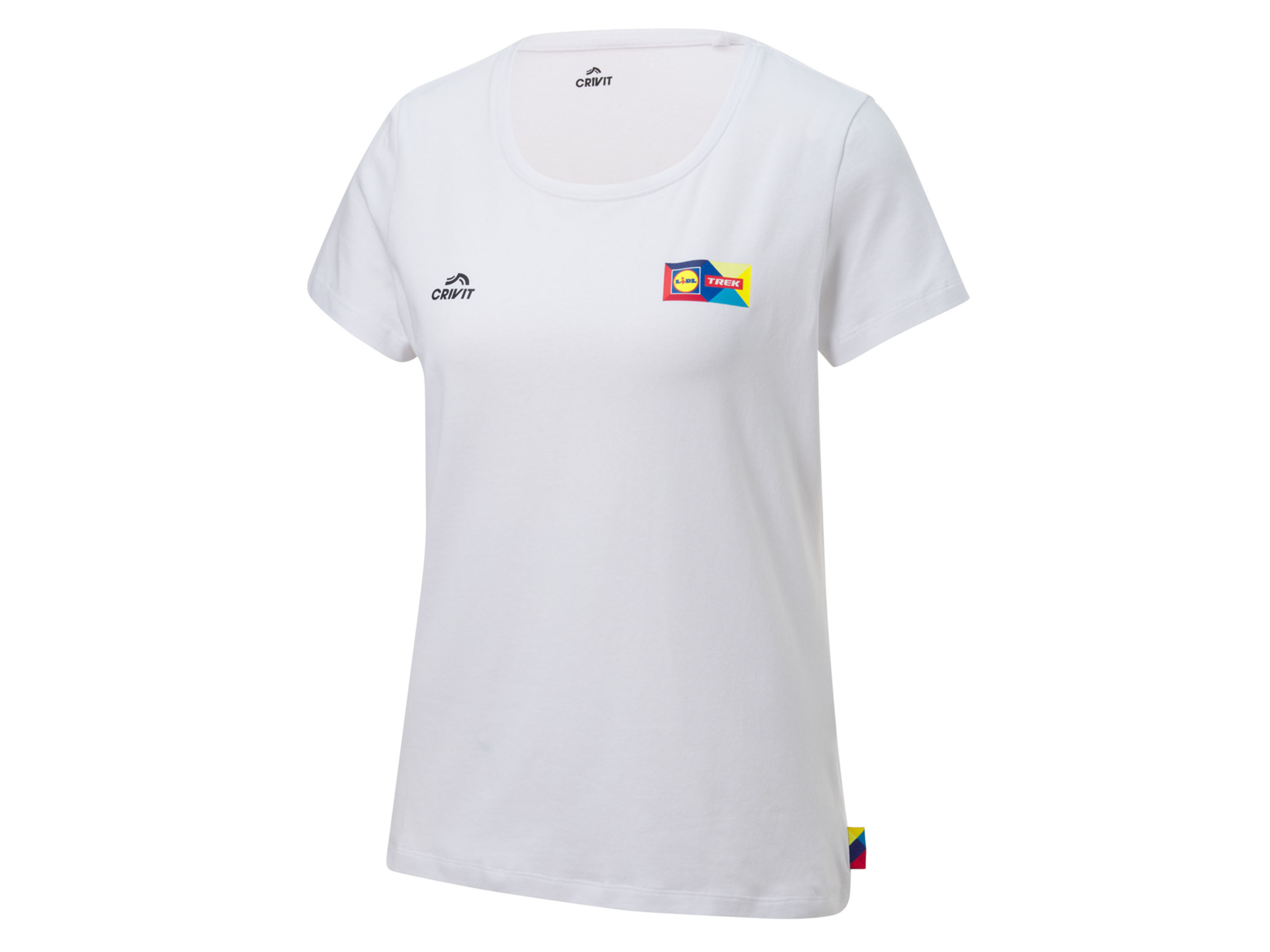 Crivit T-shirt funkcyjny damski z kolekcji Lidl-Trek Biały, M40/42