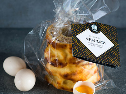 Sękacz kominek 400 g - Piekarnie Cukiernie Putka