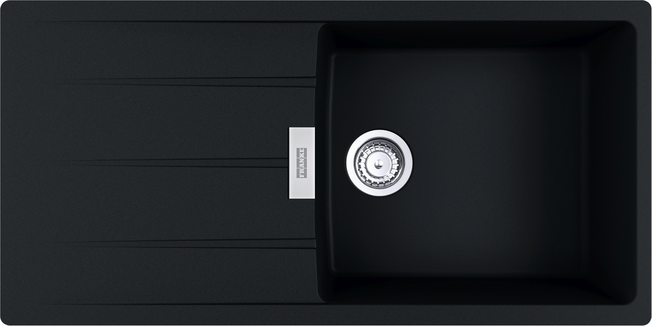 Darmowa Dostawa - Zlewozmywak granitowy 100x50 cm szary/grafitowy/onyx Franke Centro 1140687335