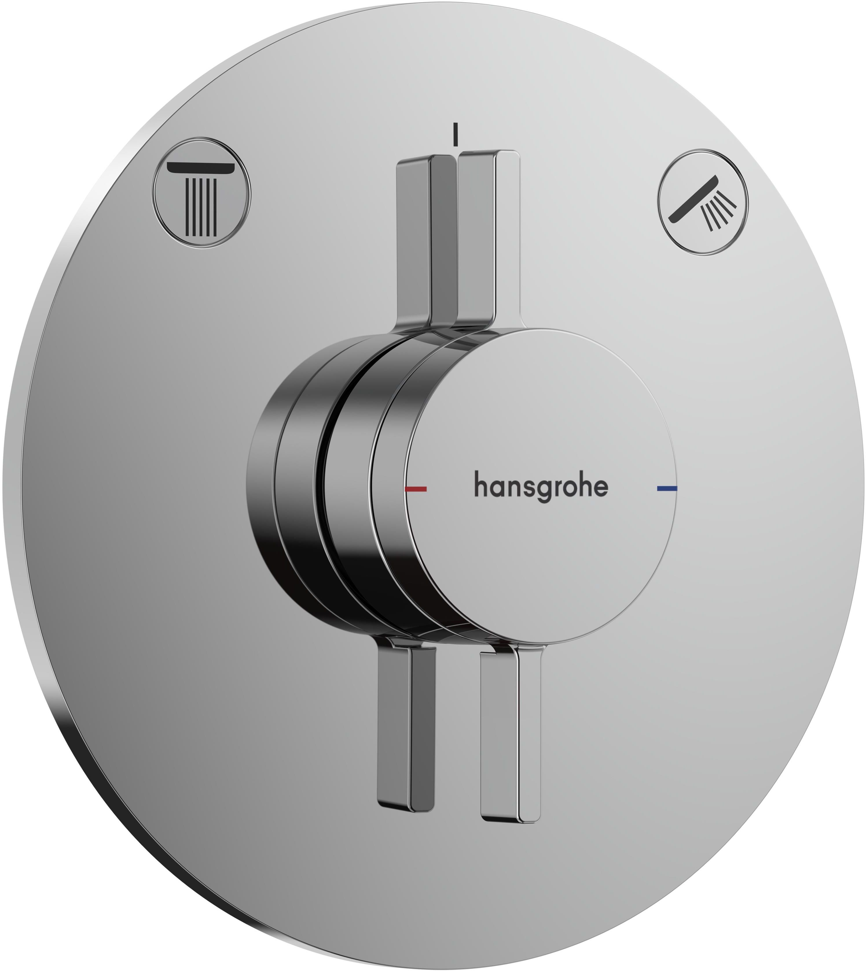 Darmowa Dostawa - Bateria wannowo-prysznicowa podtynkowa chrom Hansgrohe DuoTurn S 75418000