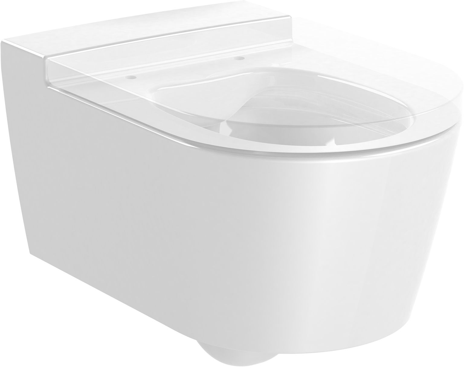 Darmowa Dostawa - Miska WC wisząca bez kołnierza biały Roca Inspira A346527000