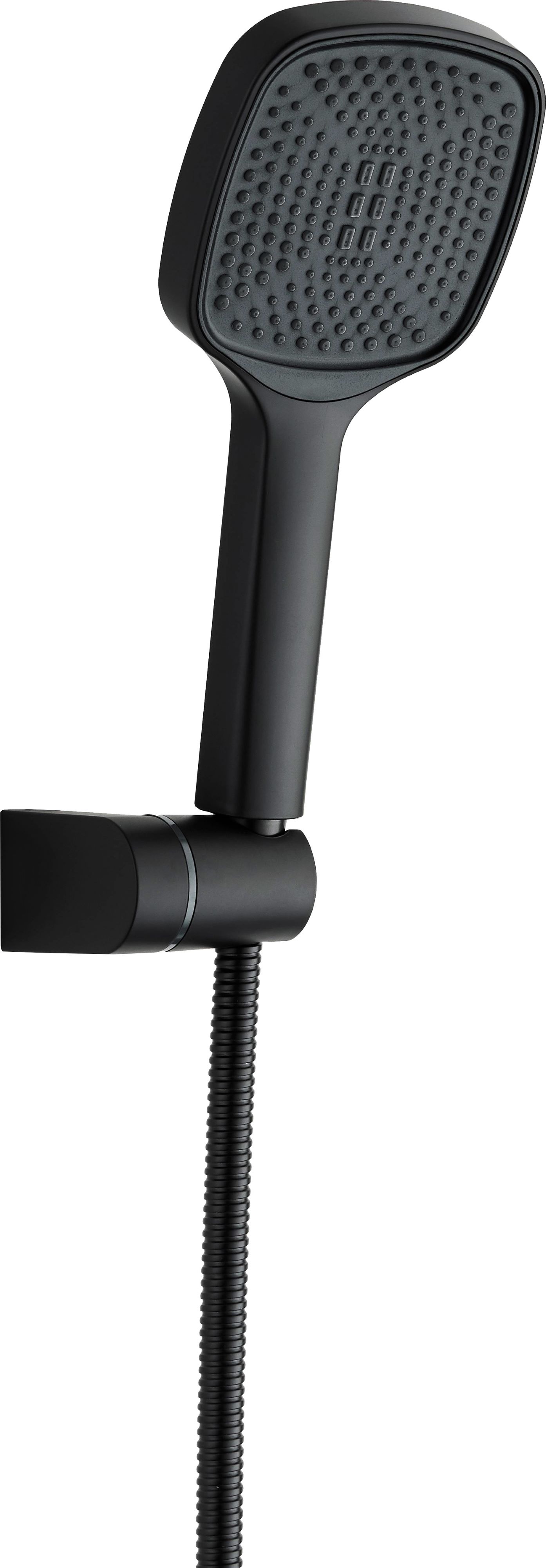 Darmowa Dostawa - Zestaw prysznicowy ścienny czarny mat Deante Maro NLON41K