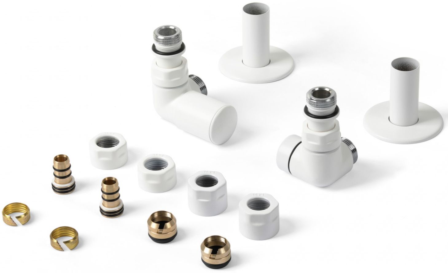 Darmowa Dostawa - Zestaw termostatyczny biały Terma Vision All in One TGERVISILK916