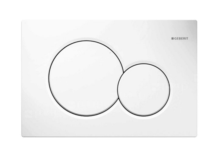Darmowa Dostawa - Przycisk spłukujący do wc biały Geberit Sigma 115770115