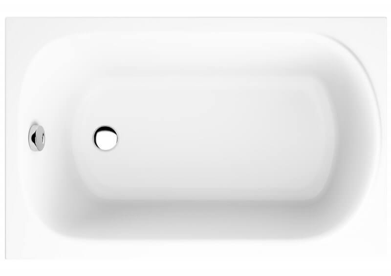 Darmowa Dostawa - Wanna prostokątna 100x65 cm biała Polimat Mini 00059