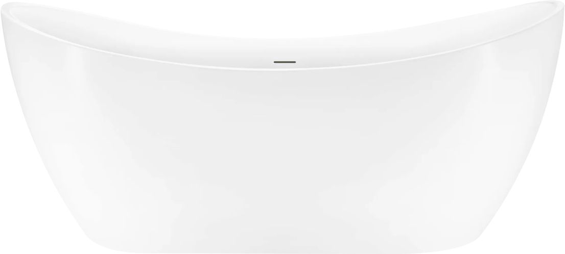 Darmowa Dostawa - Wanna wolnostojąca 152x73 cm owalna biała Rea Kerrano REAW2002