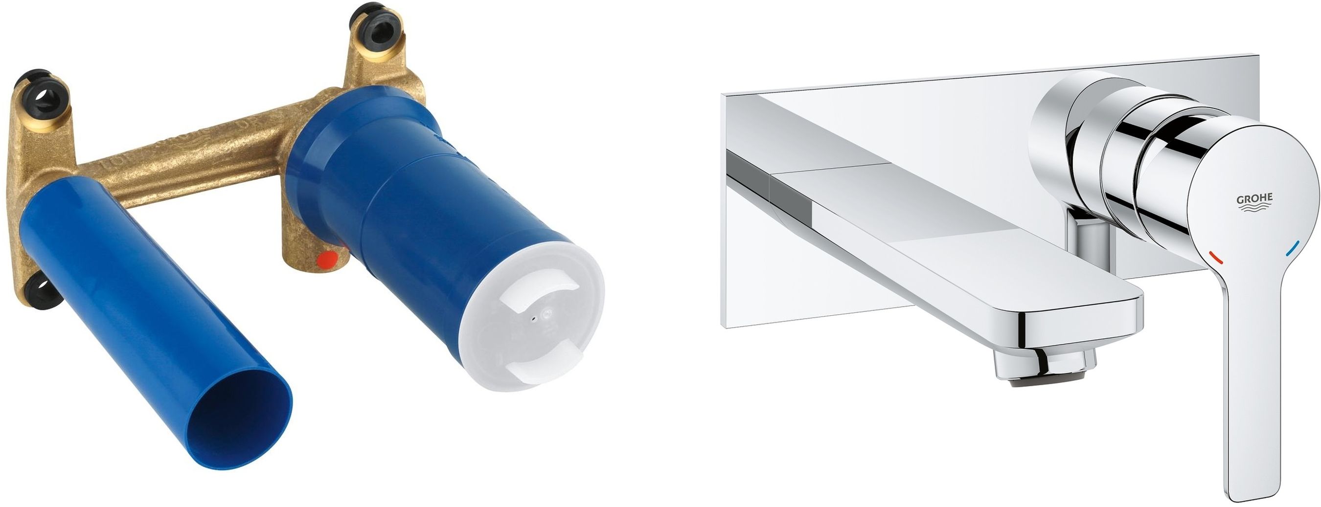 Darmowa Dostawa - Bateria umywalkowa podtynkowa starlight chrome Grohe Lineare abset2000