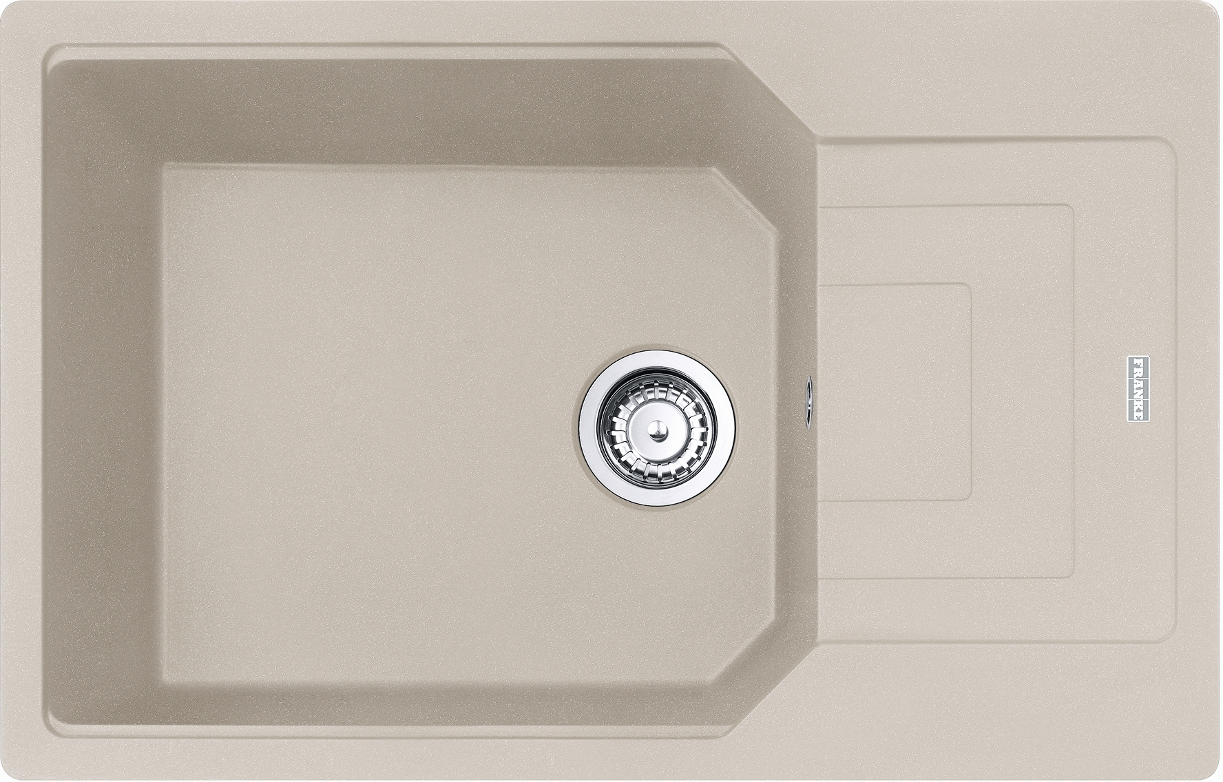 Darmowa Dostawa - Zlewozmywak granitowy 78x50 cm beżowy Franke Urban 1140687276