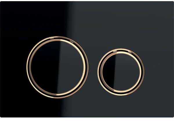 Darmowa Dostawa - Przycisk spłukujący do wc czarny Geberit Sigma50 115650SJ1