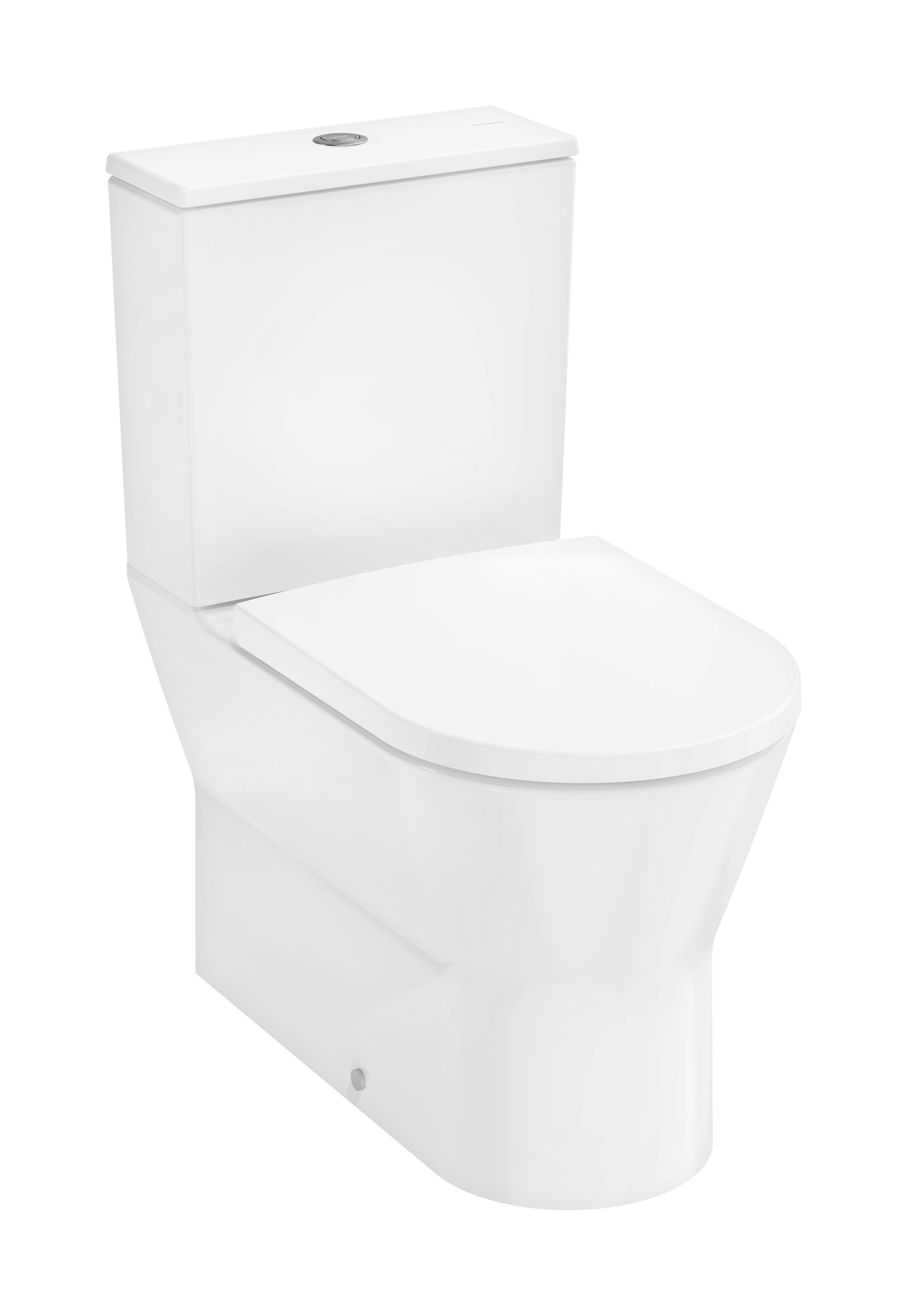 Darmowa Dostawa - Kompakt WC + deska sedesowa biały Hansgrohe EluPura Original S 60205450