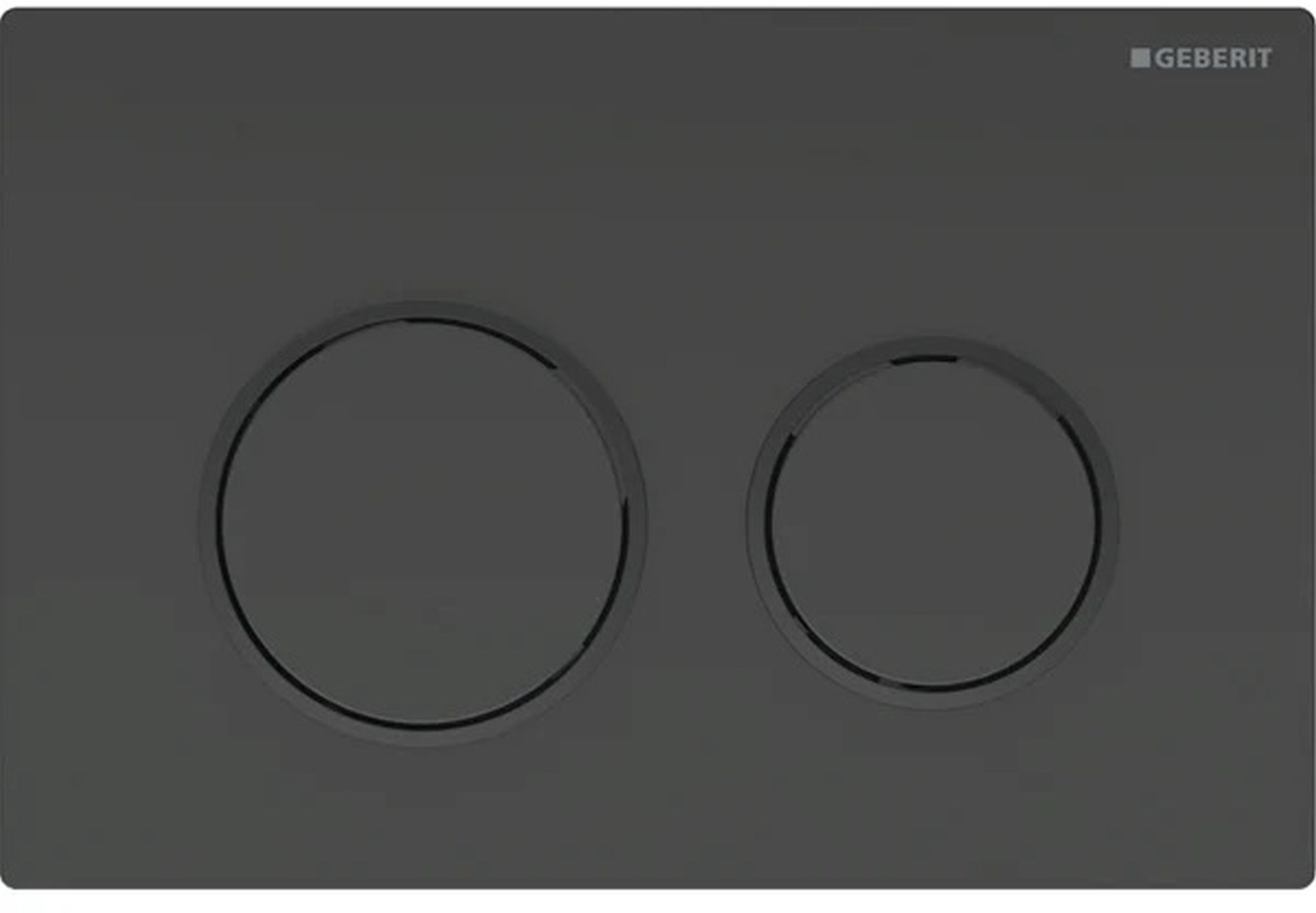 Darmowa Dostawa - Przycisk spłukujący do wc czarny Geberit Omega20 115085DW1