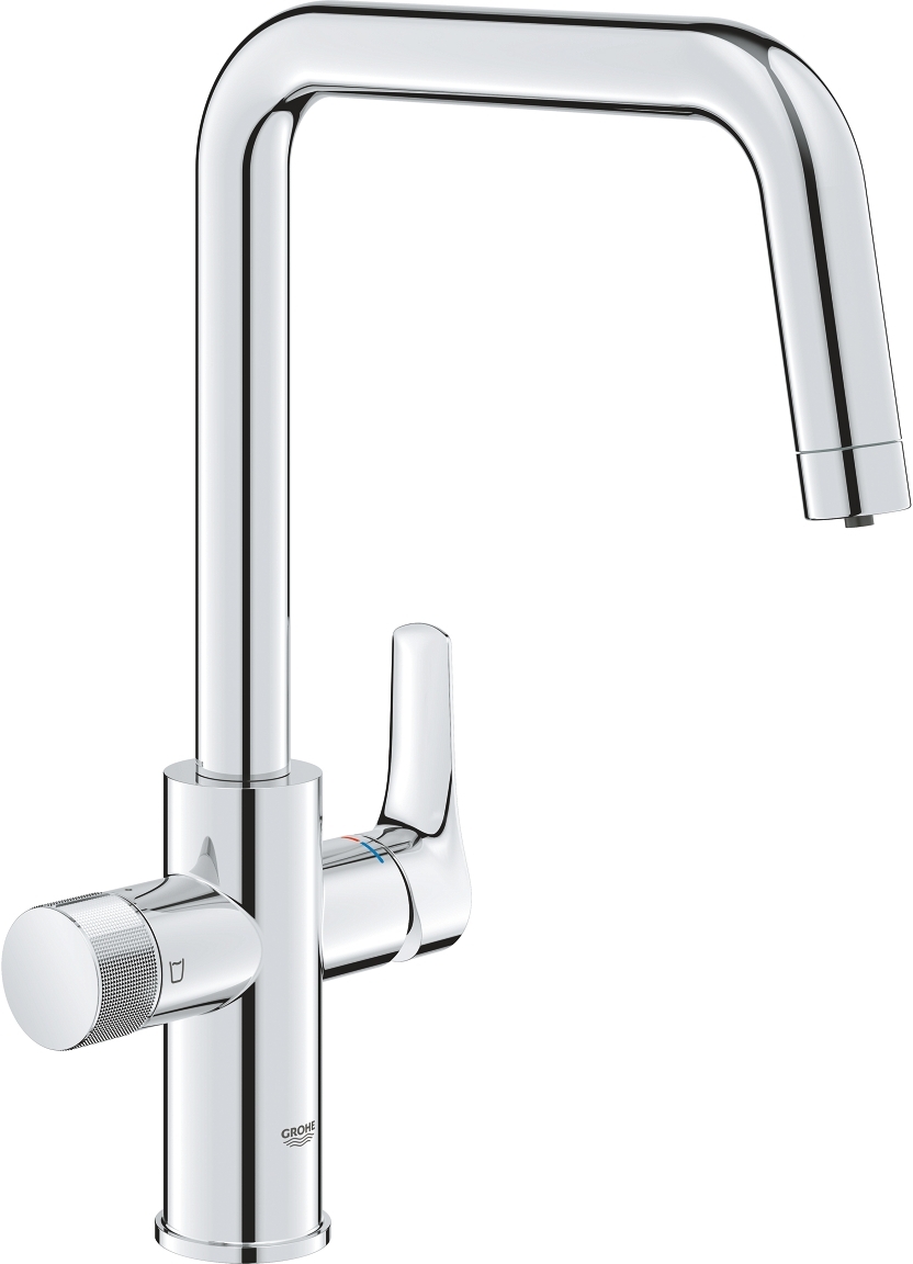 Darmowa Dostawa - Bateria do filtra wody stojąca starlight chrome Grohe Blue 30595000