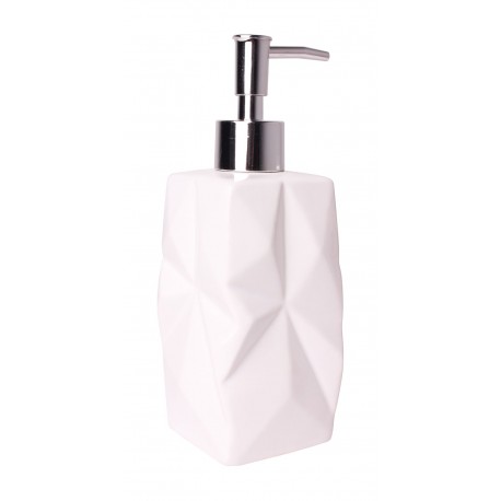 Darmowa Dostawa - Dozownik do mydła 300 ml kremowy Splendid Origami LAORIGAMDOZOWNKRE