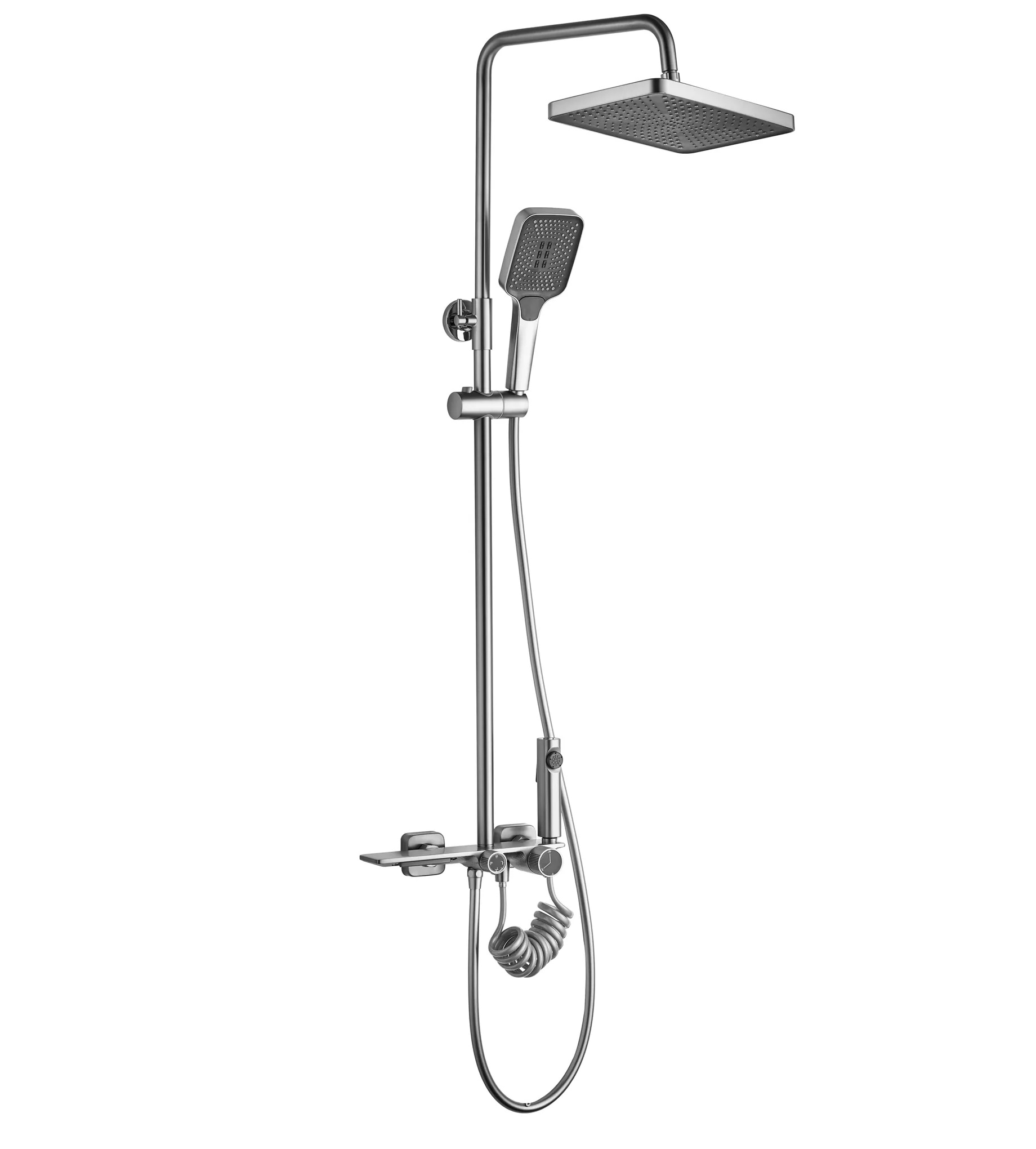Darmowa Dostawa - Zestaw prysznicowy ścienny z deszczownicą Rea Helix REAP6622