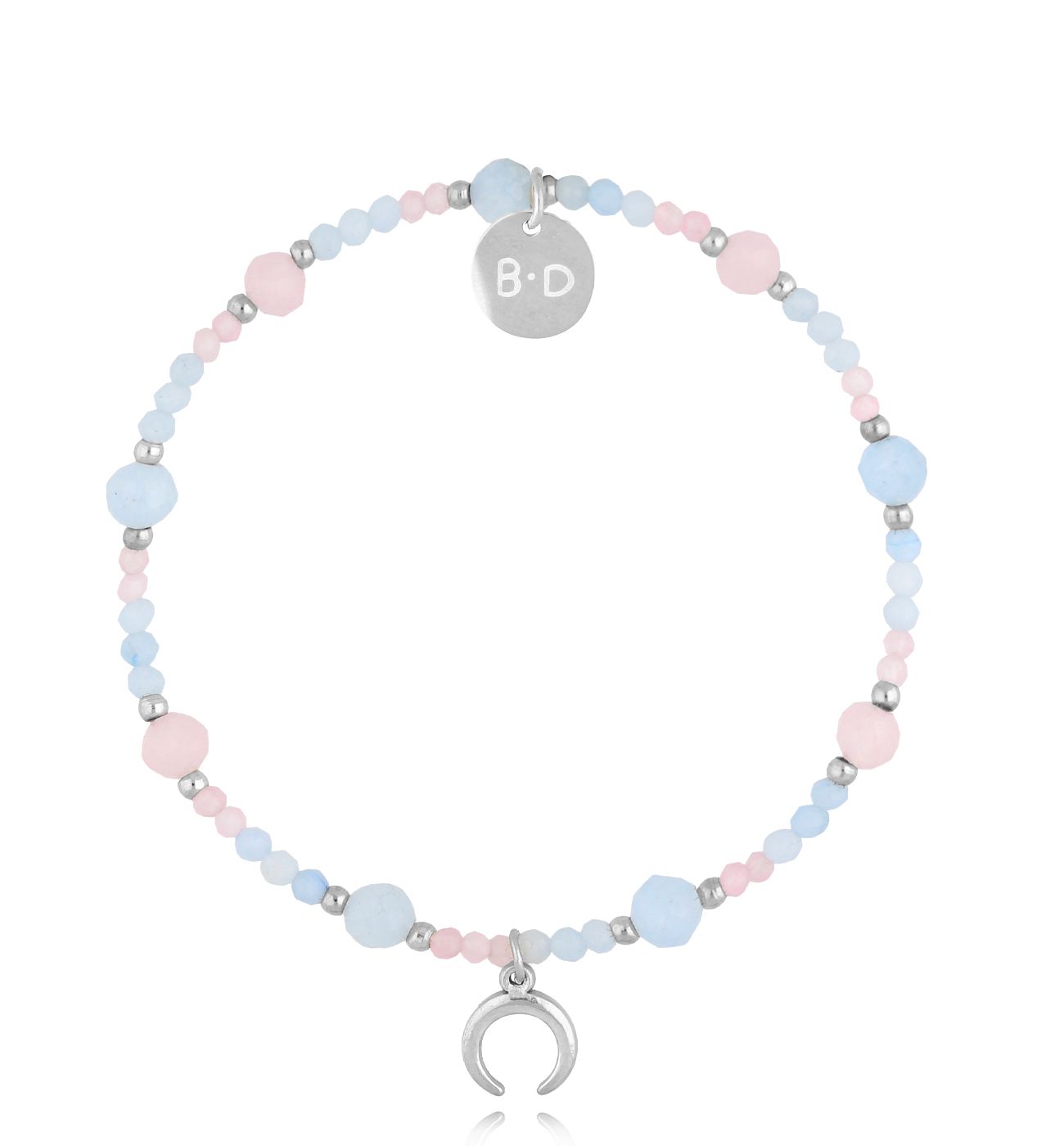 Bransoletka z opalami i jadeitami - By Dziubeka