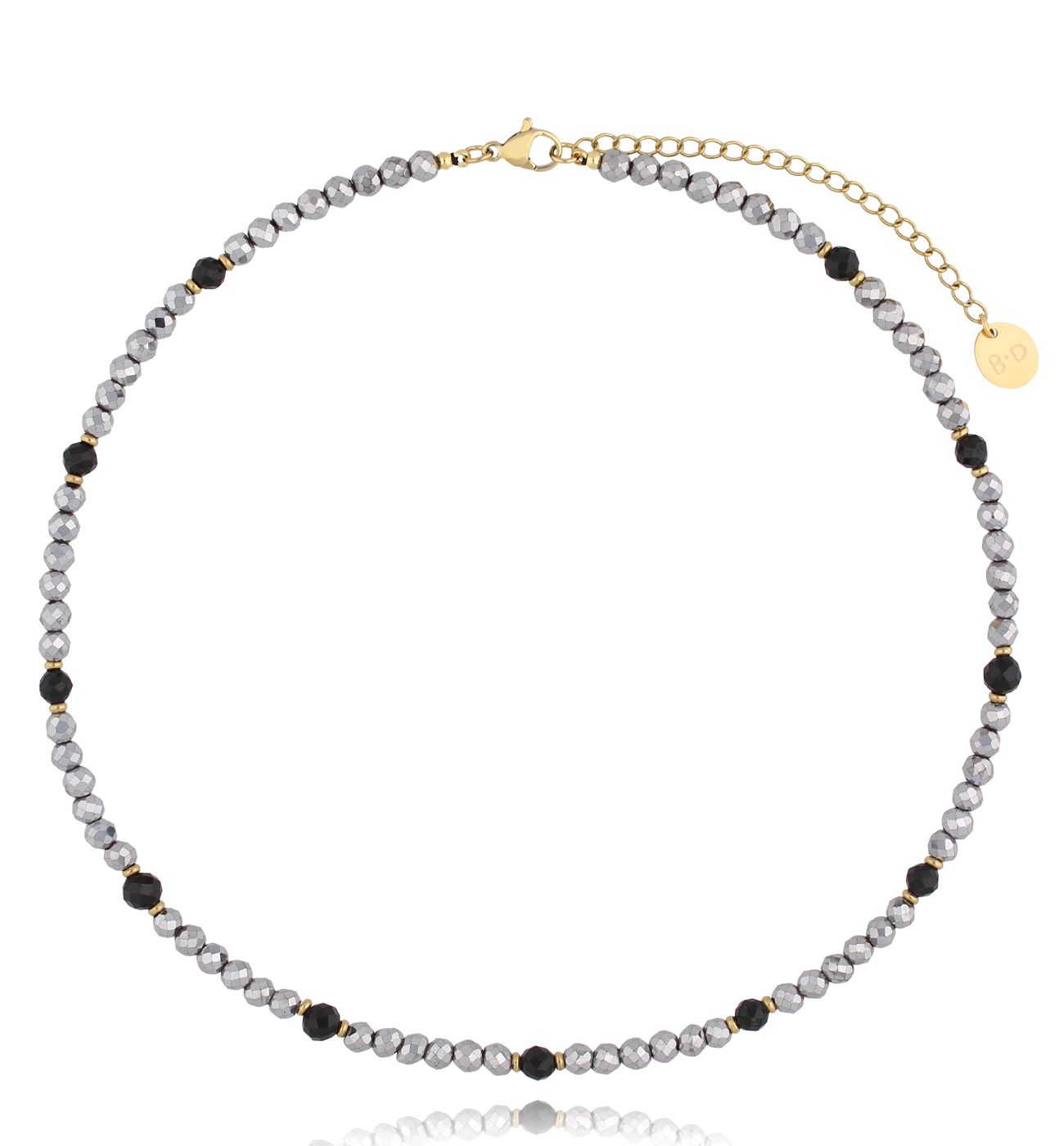 Naszyjnik z hematytami - By Dziubeka