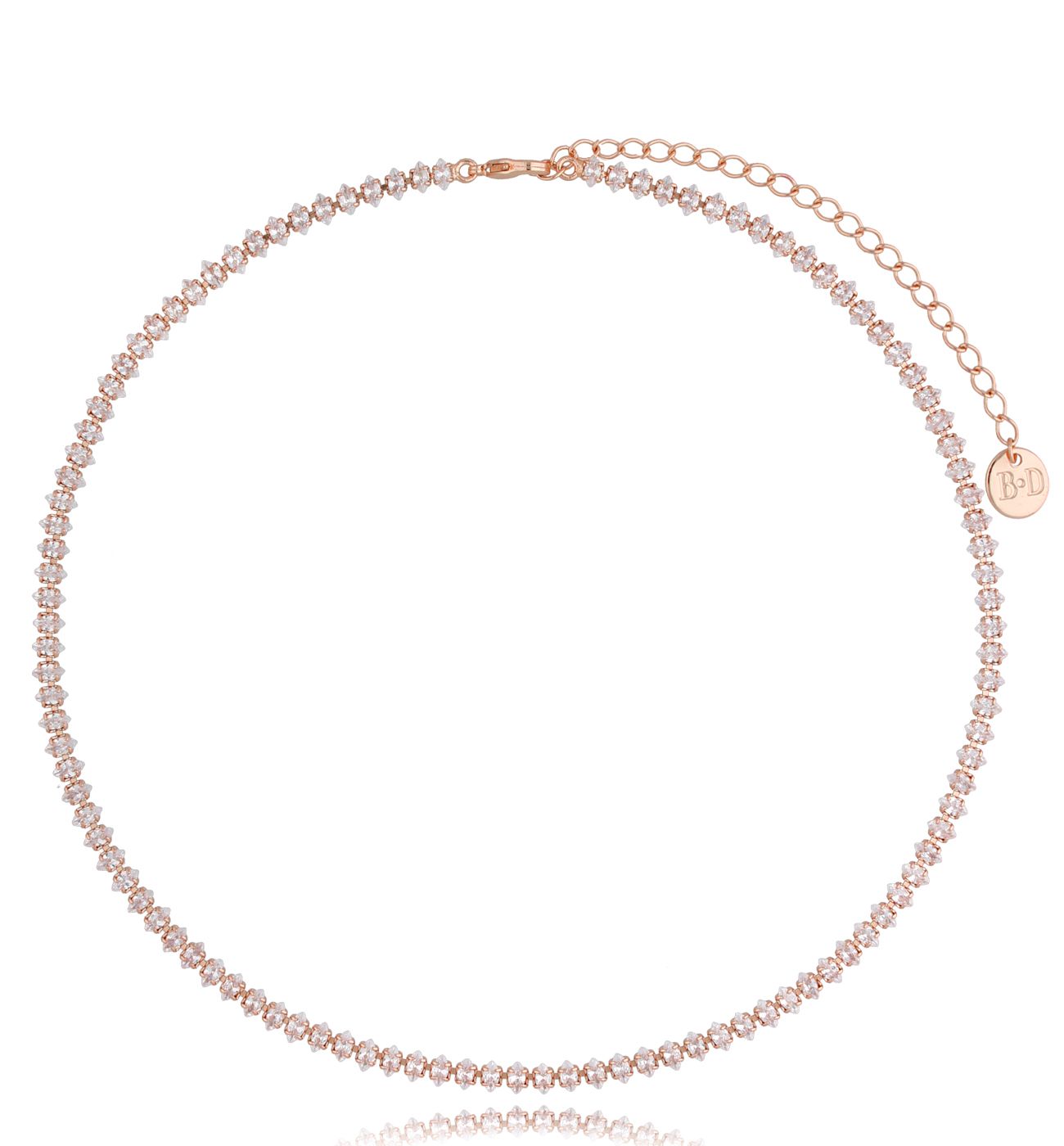 Naszyjnik z kryształkami Don't Wanna Sleep NS0108