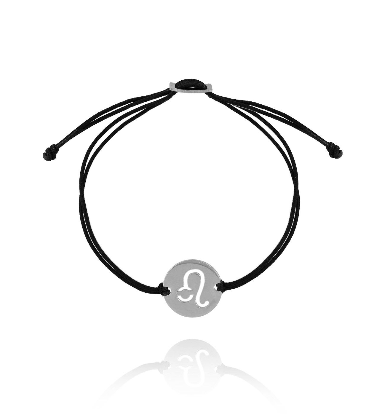 Bransoletka srebrna znak zodiaku LEW - By Dziubeka