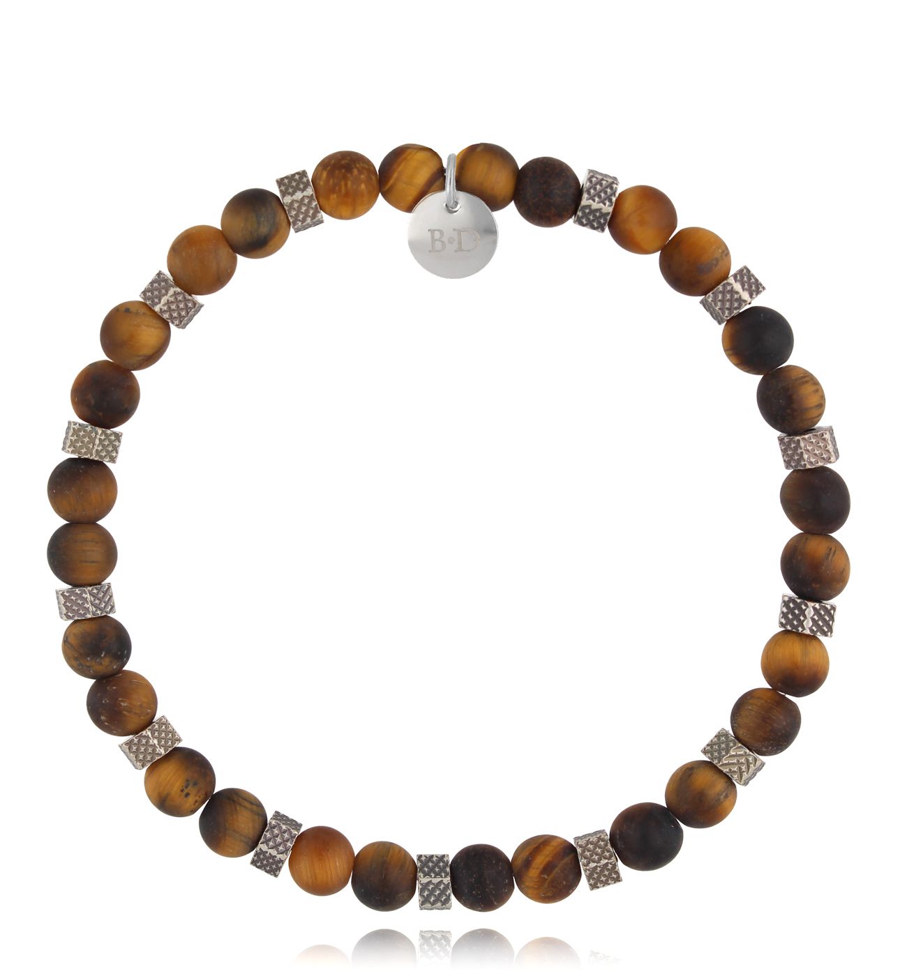 Bransoletka męska z tygrysim okiem Athils 10 - By Dziubeka