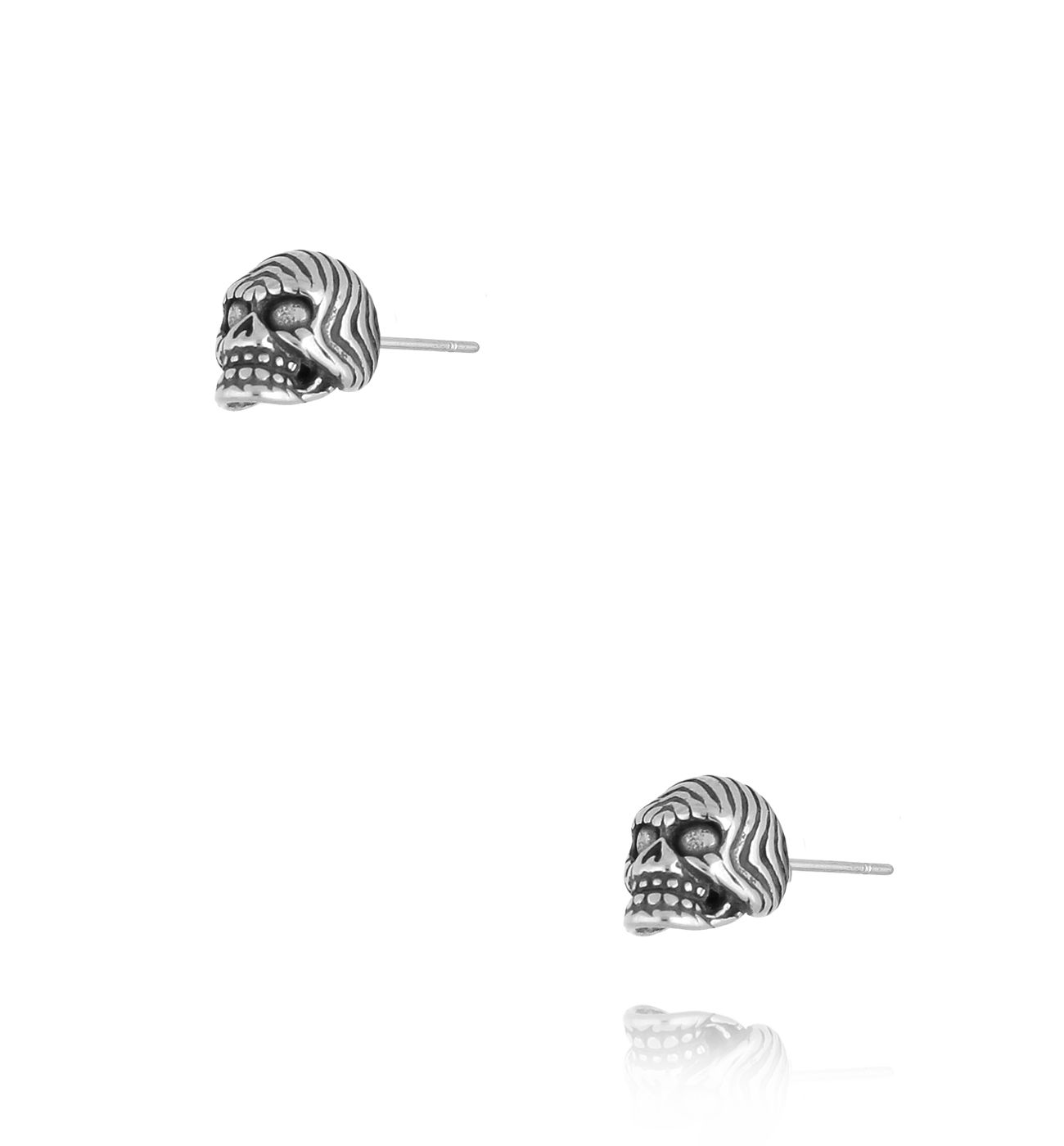 Kolczyki wkrętki z czaszkami 103 - By Dziubeka