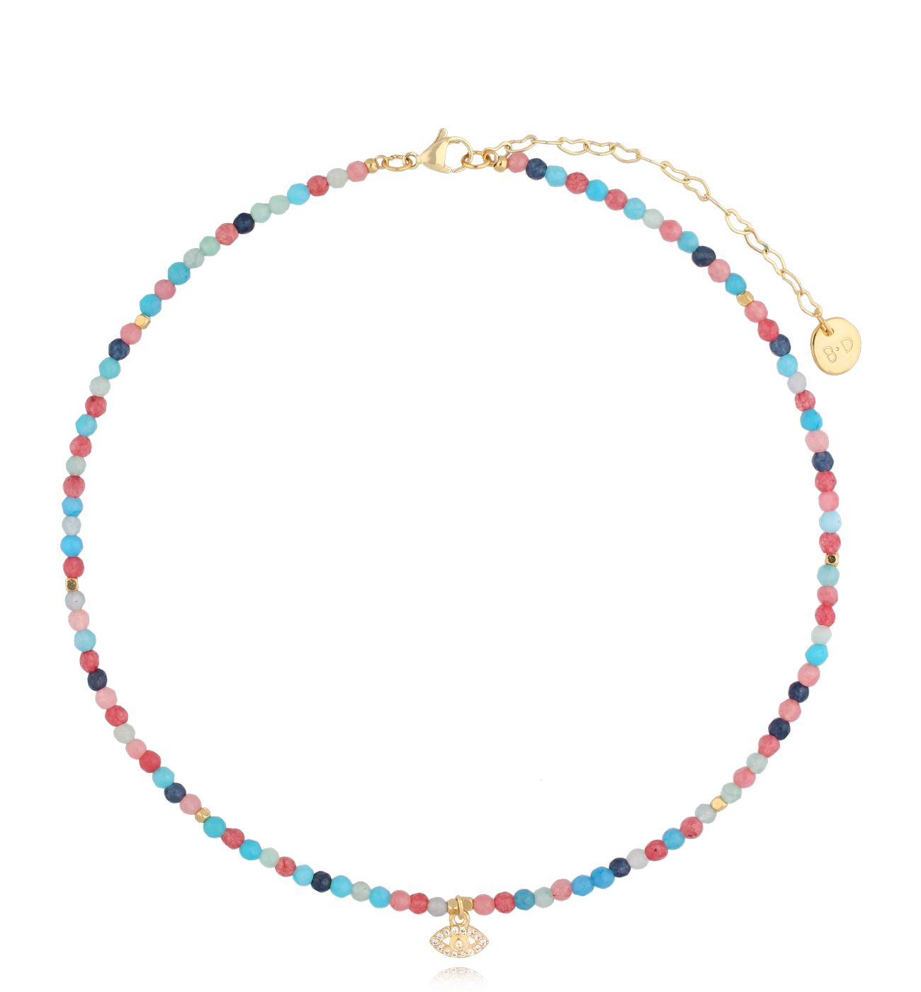 Naszyjnik z kamieniami naturalnymi Amayas - By Dziubeka