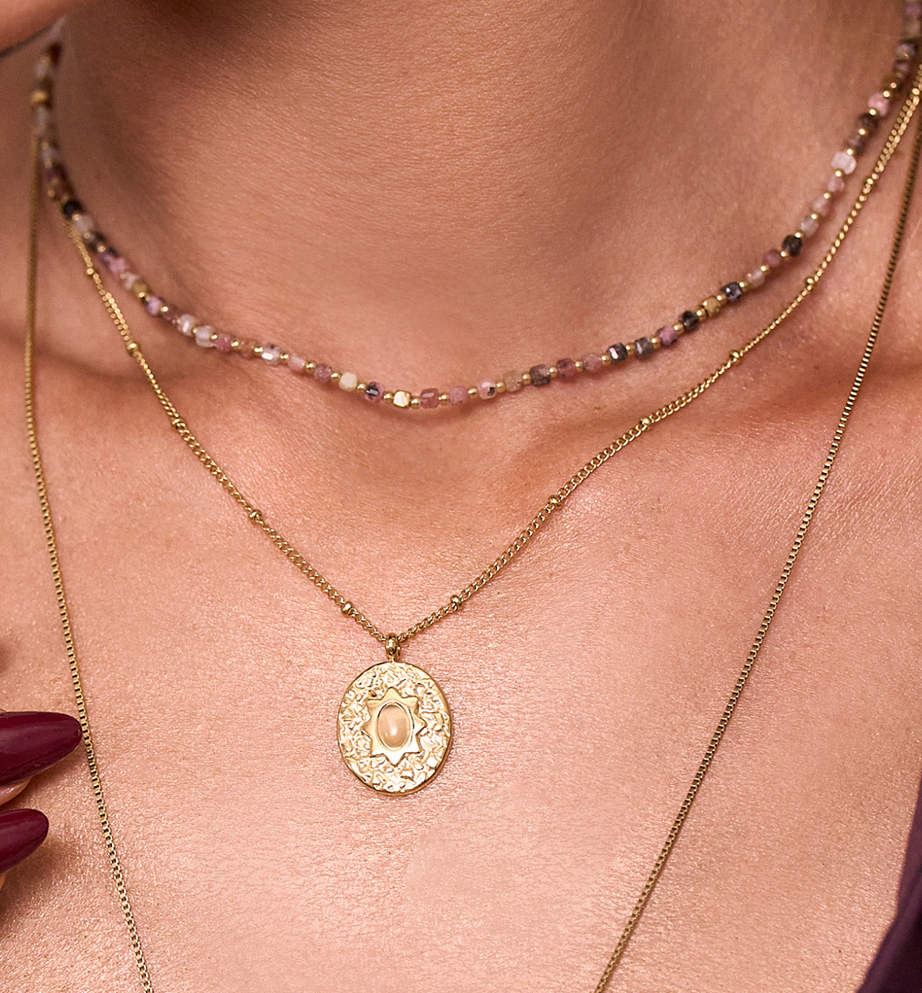 Naszyjnik z turmalinami Serenity - By Dziubeka