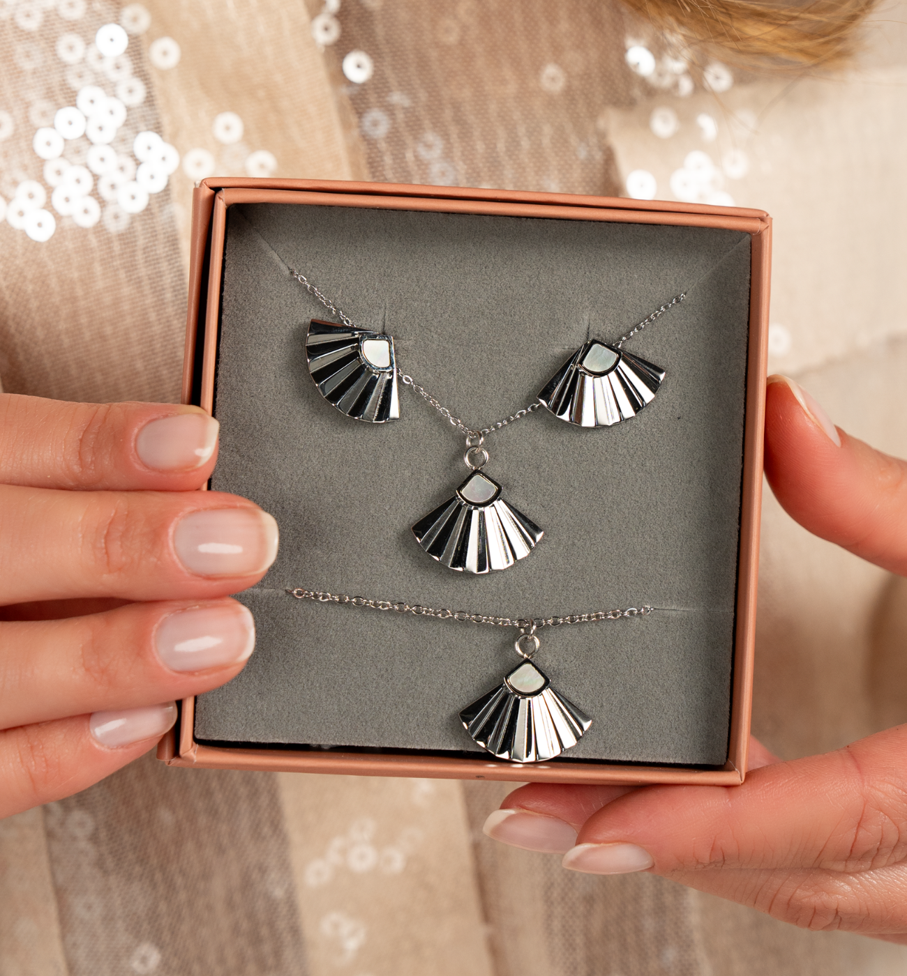 Zestaw prezentowy biżuterii ZP0025 - By Dziubeka