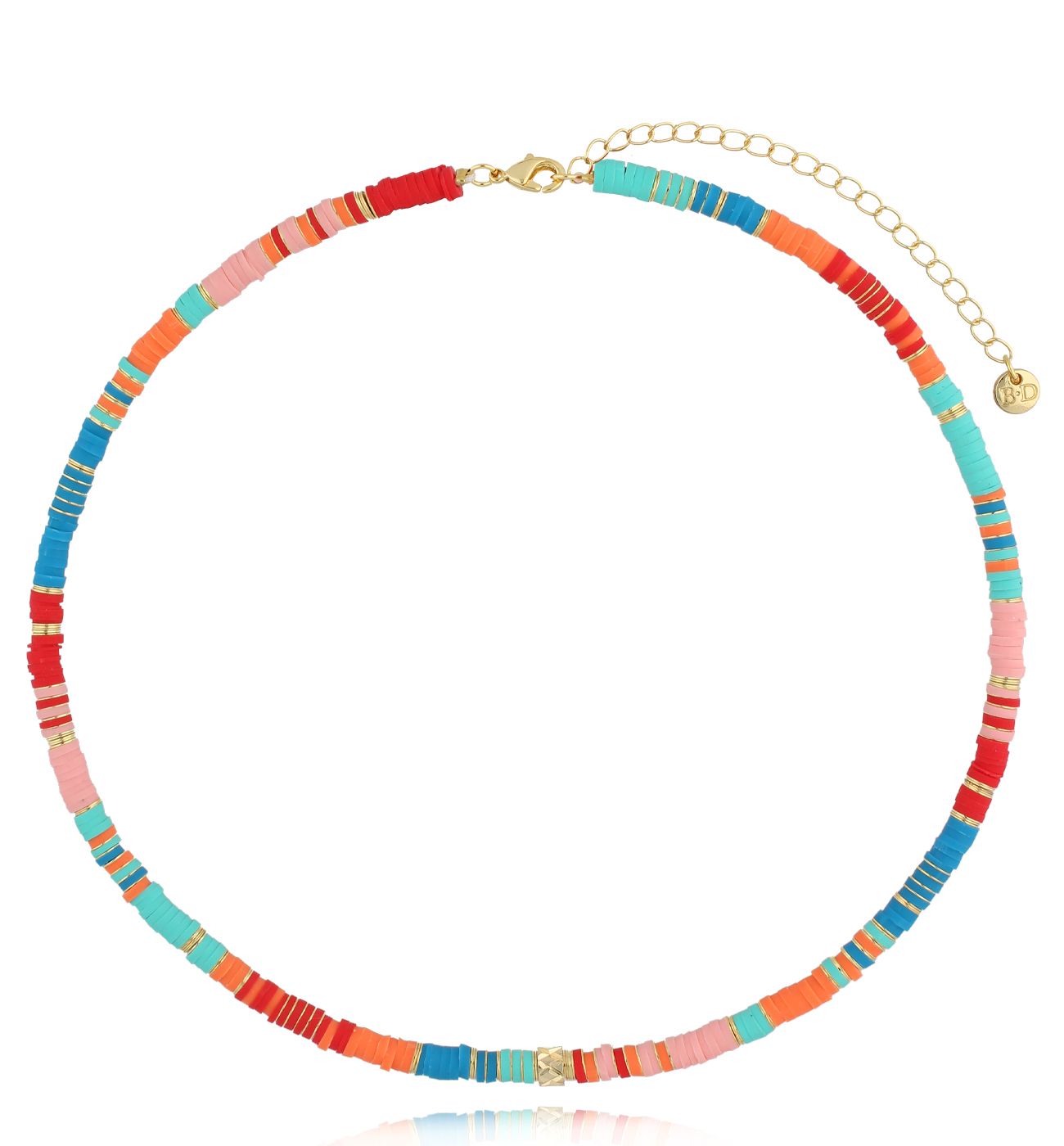 Naszyjnik kolorowy Bird - By Dziubeka