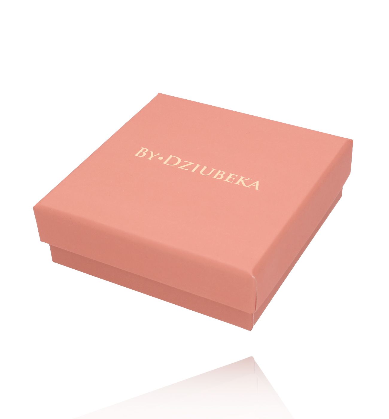 Pudełko peach pink - By Dziubeka