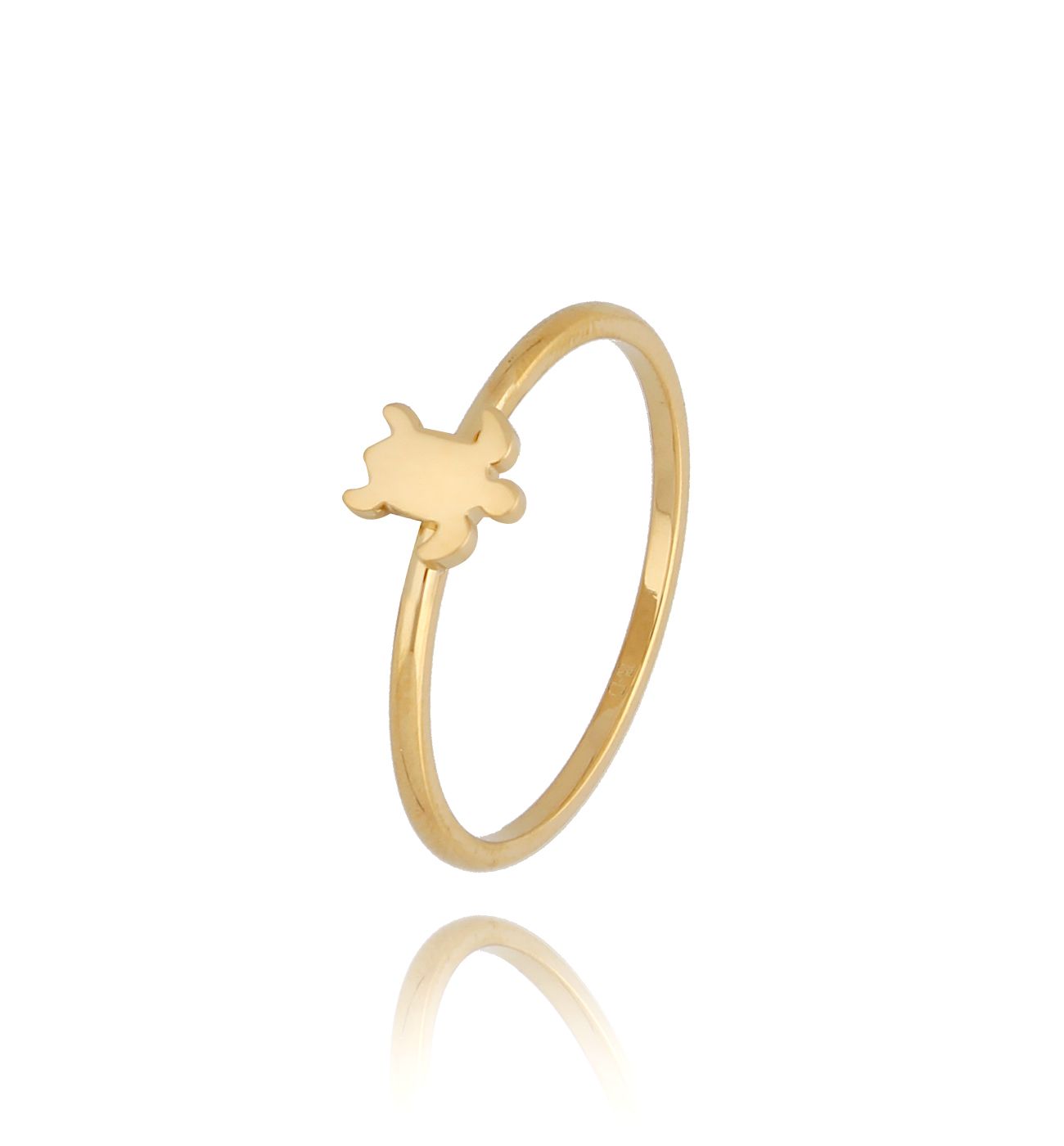 Pierścionek złoty z żółwiem Summer Turtle PSA0423