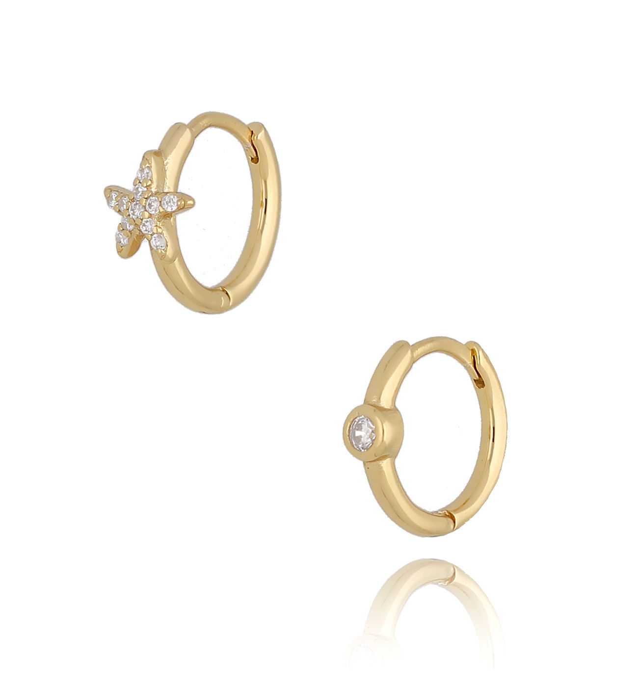 Kolczyki złote Sky&Sea KFA0042