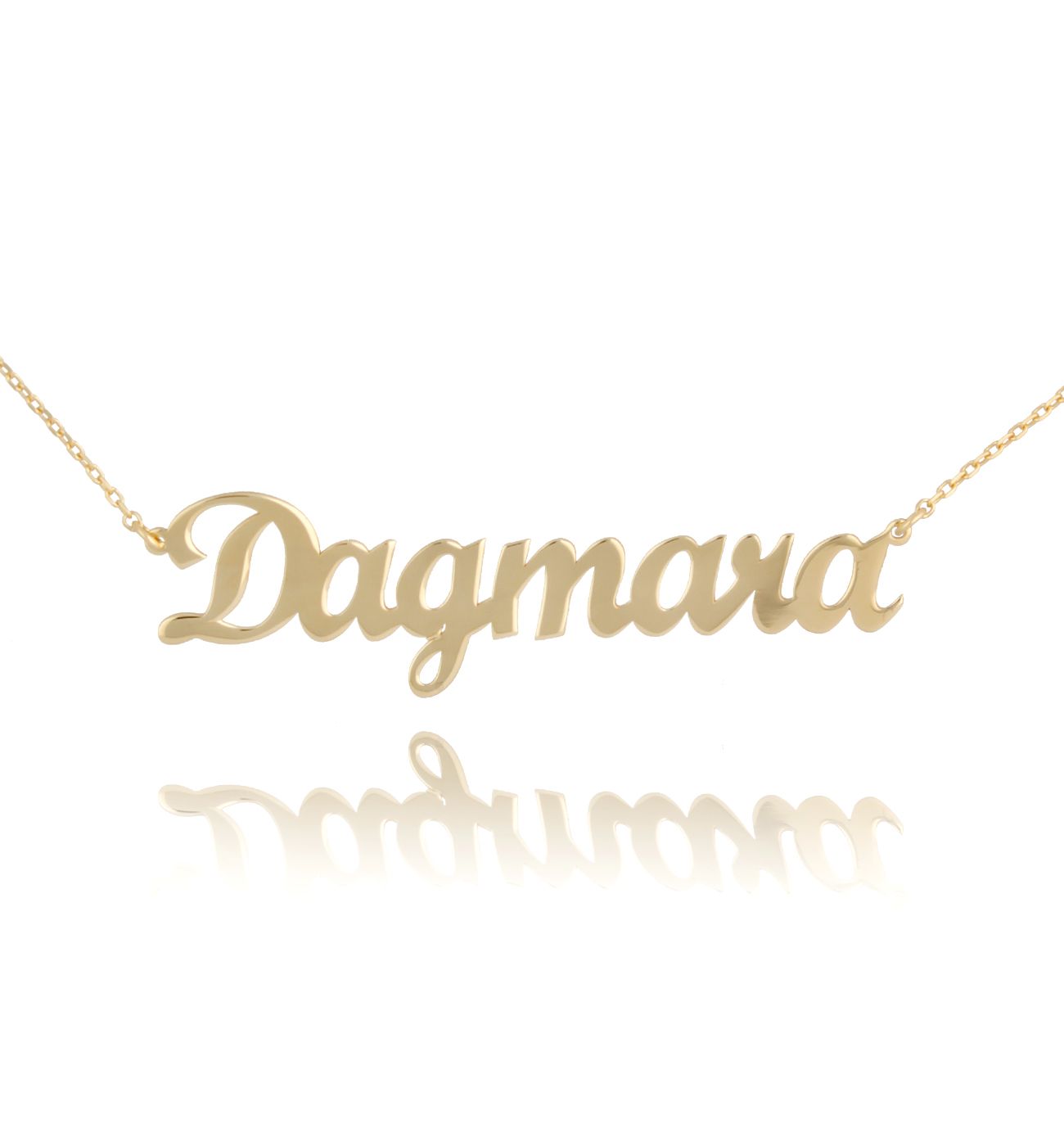 Naszyjnik pozłacany DAGMARA - By Dziubeka