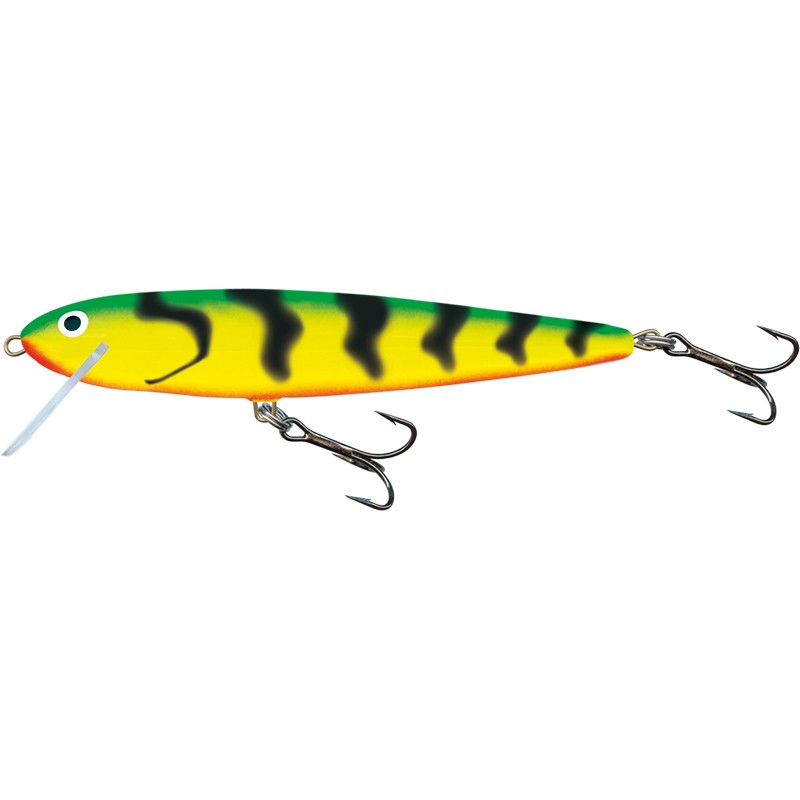 Salmo Wobler White Fish 13cm Green Tiger Floating