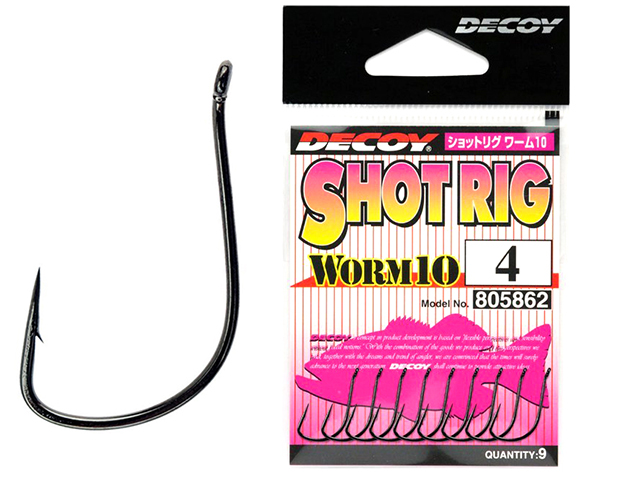 Decoy Haczyki Shot Rig Worm 10 Nr4