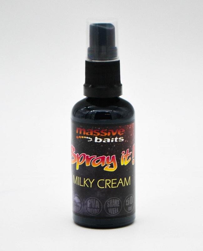 Massive Baits Spray It Milky Cream 50ml