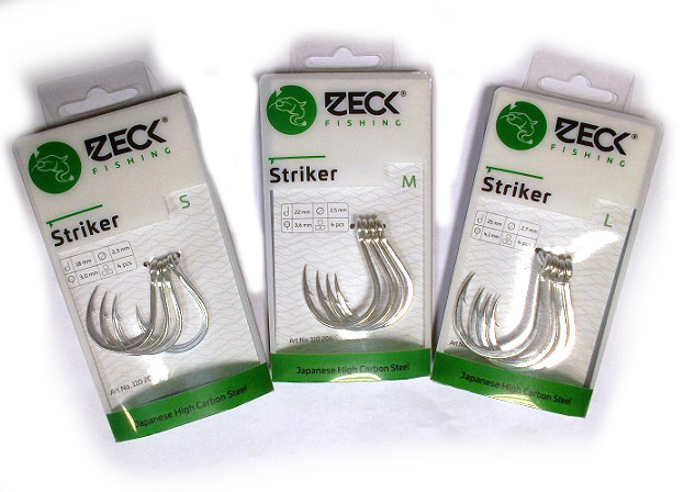 Zeck Fishing Haczyk Striker Single Hook 4szt