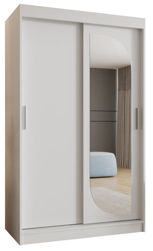 Szafa przesuwna Garderoba Abiks LUCY 120 biały mat 1szt.