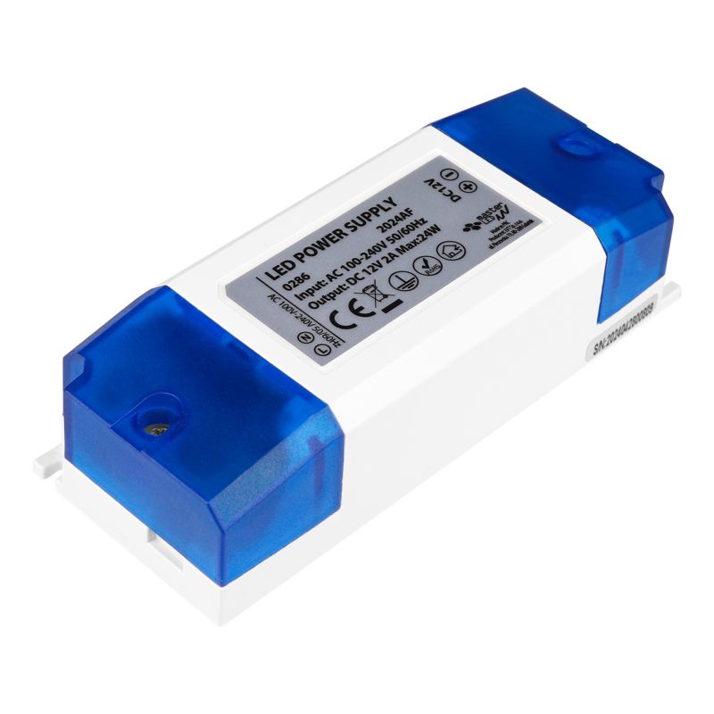 Zasilacz LED meblowy MasterLED 12V 24W 2A IP20 115x44x28 mm 1 szt.