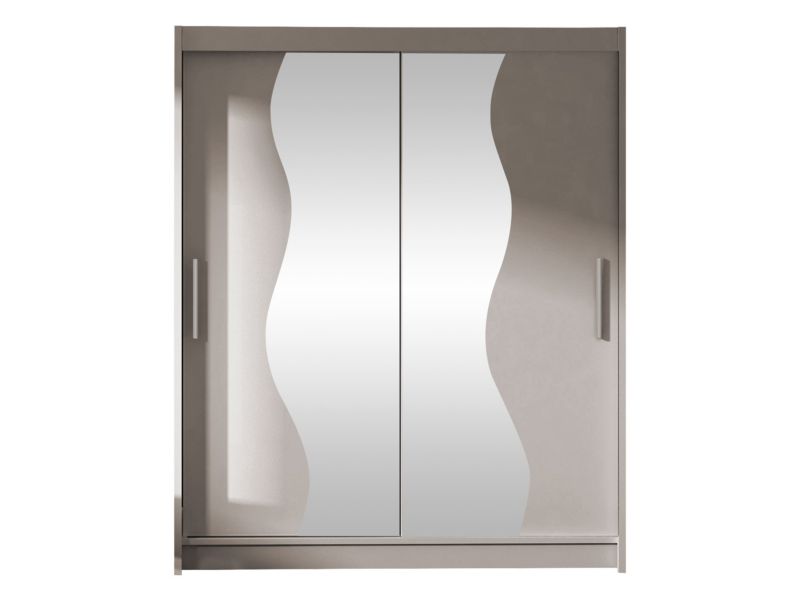 Szafa MIRJAN 24 z drzwiami przesuwnymi Presto S kaszmir/lustro 1 szt.