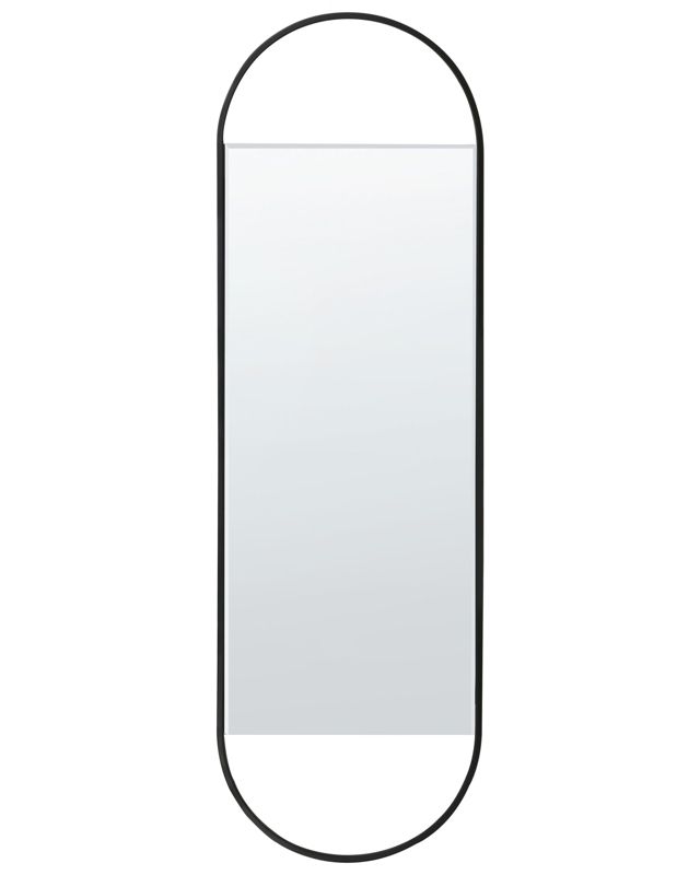 Lustro ścienne Vallery 120 cm Metal Czarny 1 szt.