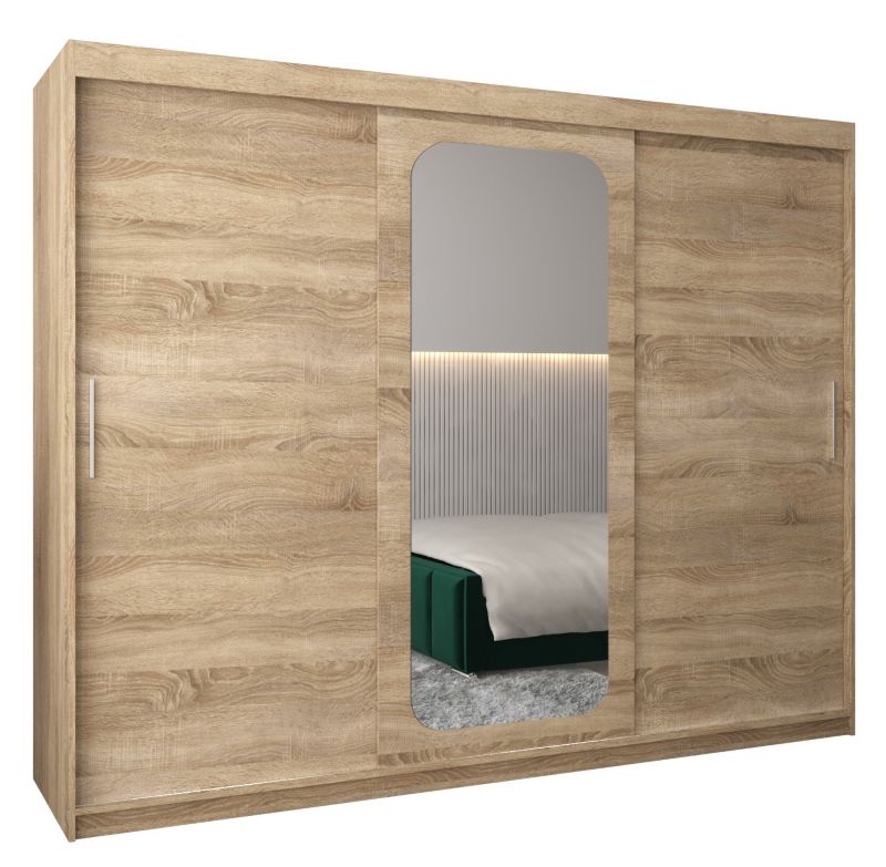 Szafa przesuwna Garderoba Abiks PROMO T2 250 sonoma/sonoma 1 szt.