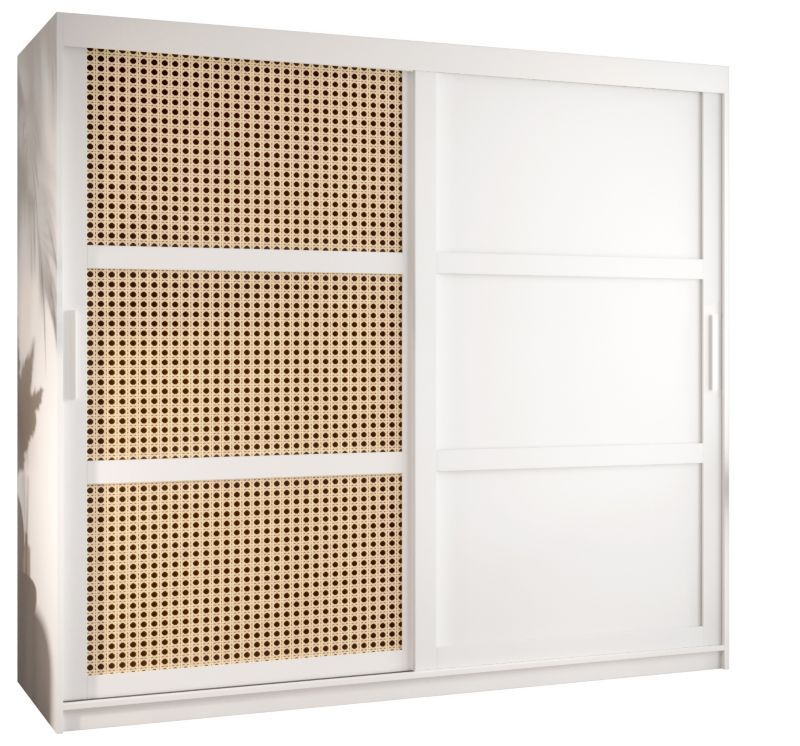 Szafa przesuwna Garderoba Abiks PLECIONKA WIEDEŃSKA 3 200 biały 1 szt.