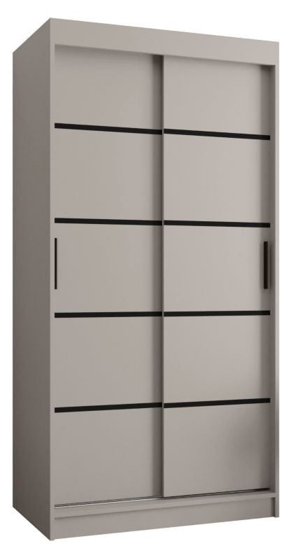 Szafa przesuwna Abiks RUBINO V1 100 kaszmir 1szt.