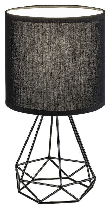 Lampka stołowa Rabalux Kinga czarna 1 x E14 x 40W IP20 wym: 32 x 17 x 17 cm metal - 1 szt.