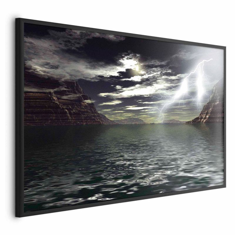 Plakat Artgeist Burza 30x21 cm z ramą czarną 1 szt